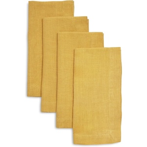 Sur La Table Linen Napkins, Set of 4, Blue(Exclusive Color: Honey)
