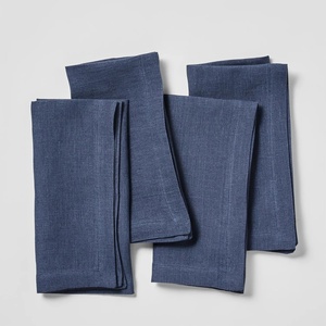 Sur La Table Linen Napkins, Set of 4, Blue(Indigo)