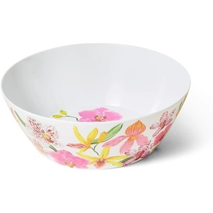 Sur La Table Orchid Melamine Serving Bowl, Pink