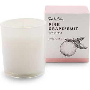 Sur La Table Pink Grapefruit Candle