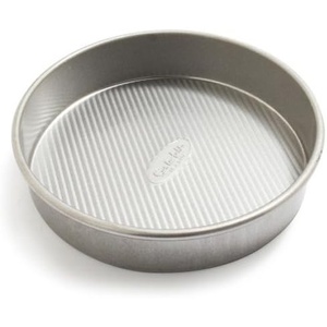 Sur La Table Platinum Pro Round Cake Pan, 9″, Silver