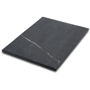 Sur La Table Rectangular Marquina Marble Serving Board, Black