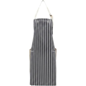 Sur La Table The Saucier Chef Signature Apron, Professional Full-Coverage Canvas Apron with Adjustable Neck and Waist Ties
