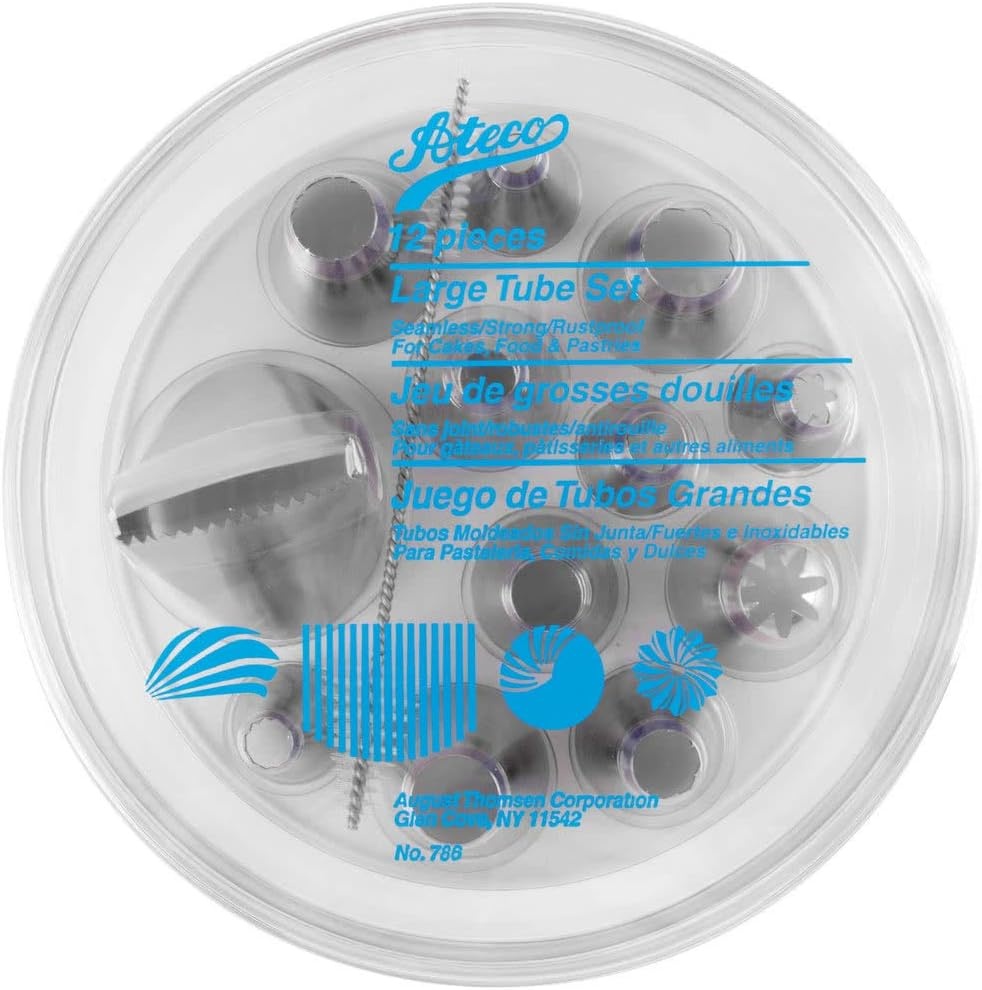 image:imageAteco Jumbo Tip Set Silver