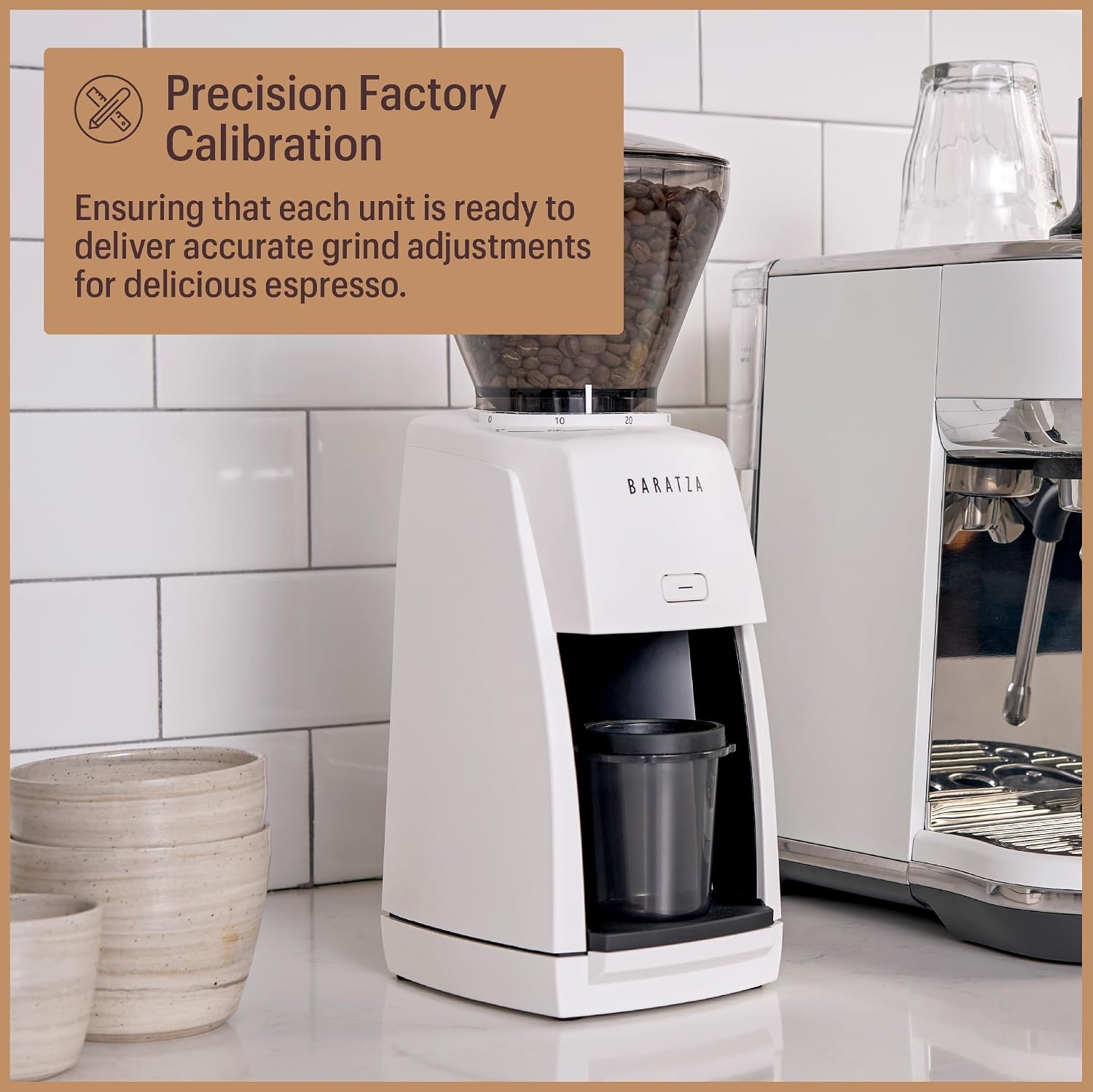 image:imageBaratza Encore ESP Coffee Grinder ZCG495WHT WhiteWhite
