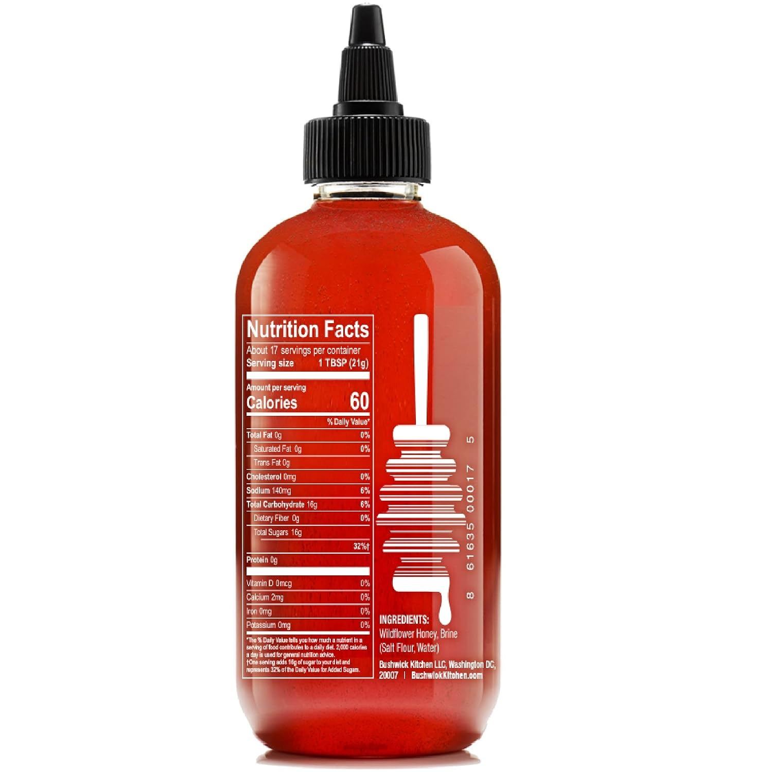 image:imageBees Knees Spicy Honey Wildflower Hot Honey with a Habanero Kick Sweet Heat Hot Sauce for Pizza Biscuits amp Charcuterie Gluten Free Paleo Friendly Foodie Gifts Spicy Gift for Him 125ozSalted Honey 125oz