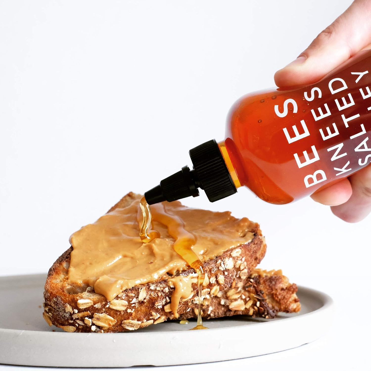 image:imageBees Knees Spicy Honey Wildflower Hot Honey with a Habanero Kick Sweet Heat Hot Sauce for Pizza Biscuits amp Charcuterie Gluten Free Paleo Friendly Foodie Gifts Spicy Gift for Him 125ozSalted Honey 125oz