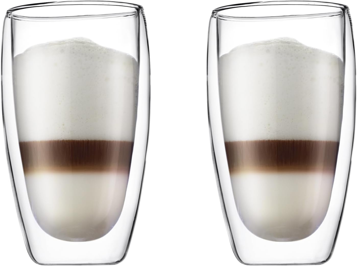 image:imageBodum 8oz Pavina Double Wall Glasses High Heat Borosilicate Glass Set of 2 ClearSet of 2