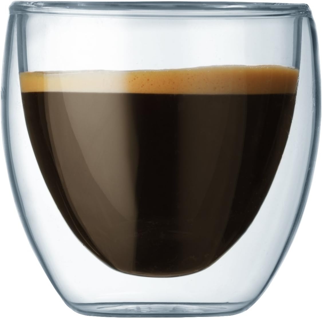 image:imageBodum 8oz Pavina Double Wall Glasses High Heat Borosilicate Glass Set of 2 ClearSet of 2