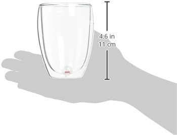 image:imageBodum 8oz Pavina Double Wall Glasses High Heat Borosilicate Glass Set of 2 ClearSet of 6