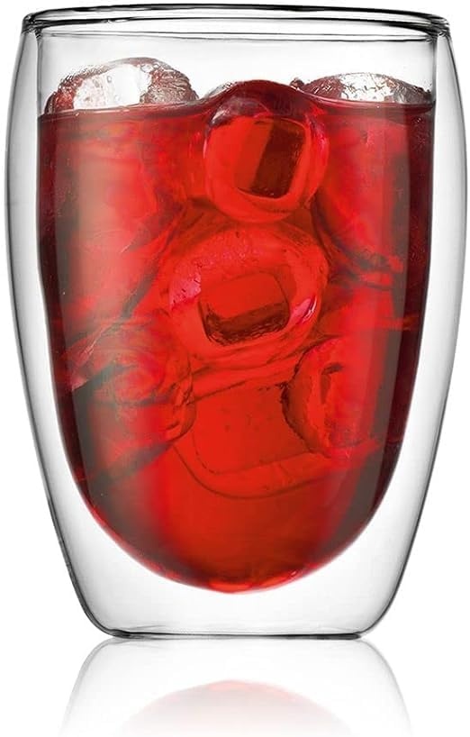 image:imageBodum 8oz Pavina Double Wall Glasses High Heat Borosilicate Glass Set of 2 ClearSet of 6