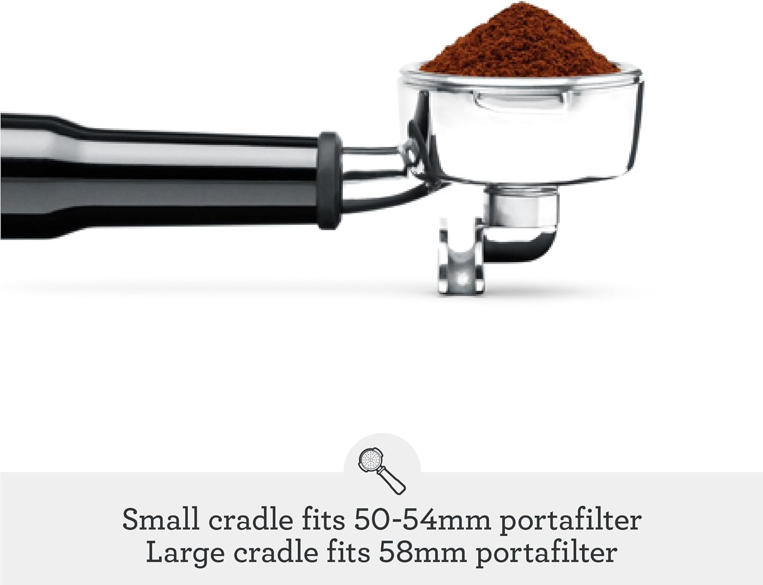 image:imageBreville BCG820BTR Smart Grinder Pro for Coffee and Espresso Black TruffleOyster Shell