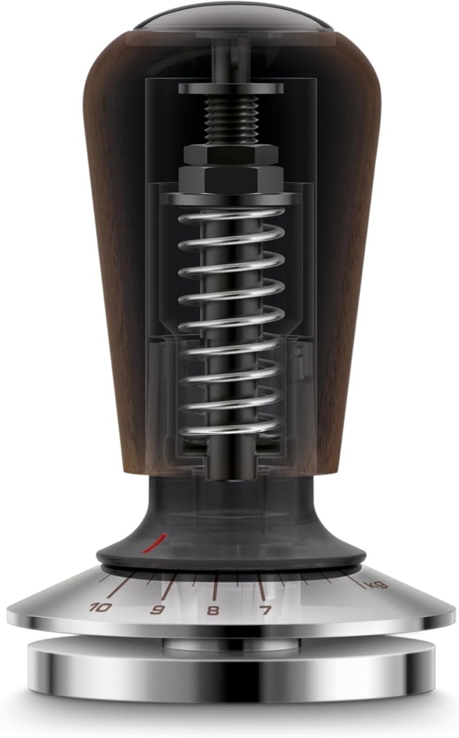 image:imageBreville BEA202WLW Force Gauge Tamper Espresso Tool 54mm Walnut58 mm