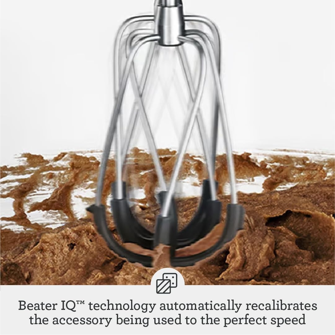 image:imageBreville BHM800SIL Handy Mixer for Baking SilverRoyal Champagne