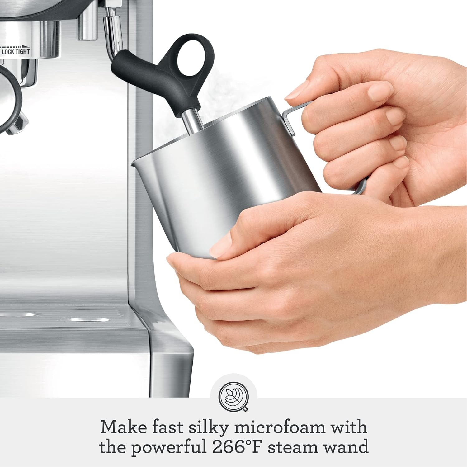 image:imageBreville Barista Express Espresso Machine BES870XL Brushed Stainless SteelBrushed Stainless Steel