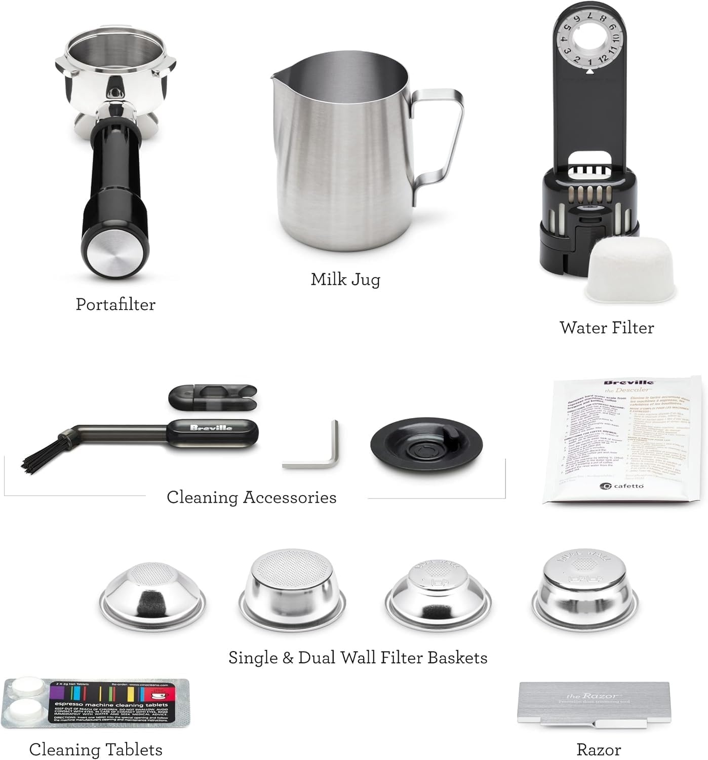image:imageBreville Barista Express Impress Espresso Machine BES876OLT Olive TapenadeBlack Stainless Steel