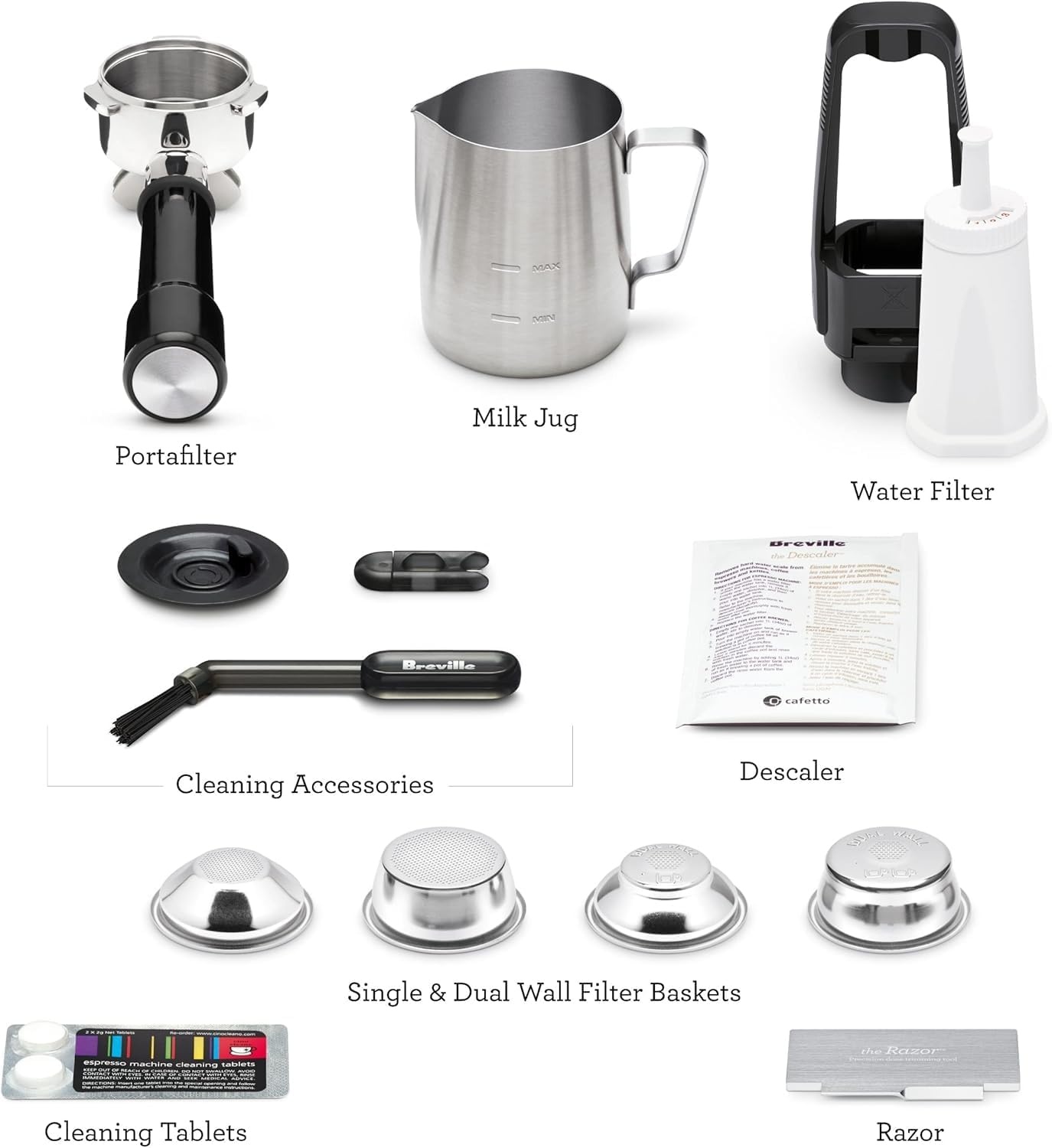 image:imageBreville Barista Touch Impress Espresso Machine BES881BTR Black Truffledamson blue