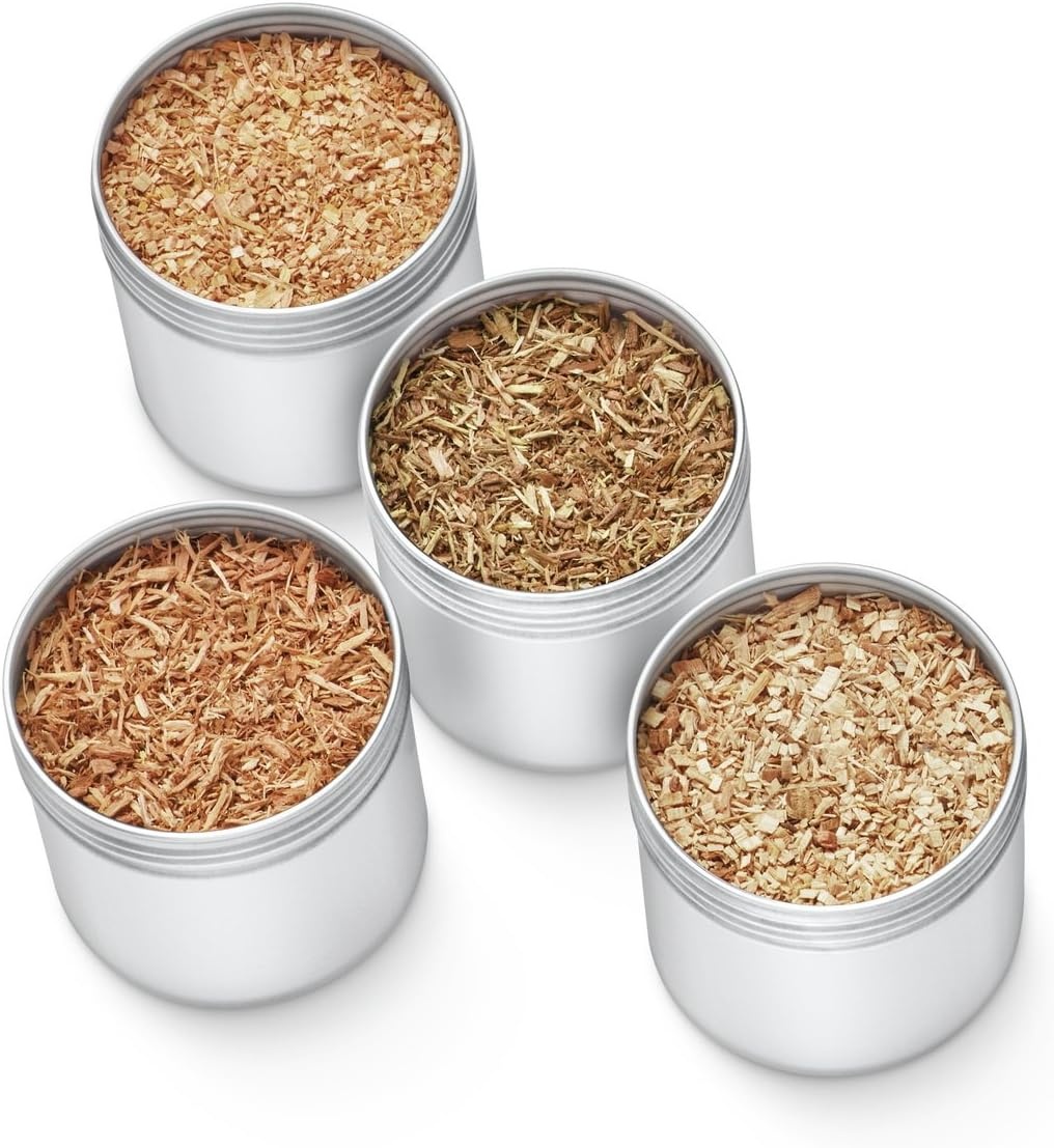 image:imageBreville Commercial BSM600AWC Wood Chip Kit for Smoking Gun Pro 4 Piece Craft cocktails and mocktails with classic smokehouse flavors and aroma including Hickory Mesquite Applewood and Cherrywood4 Piece Pack of 6