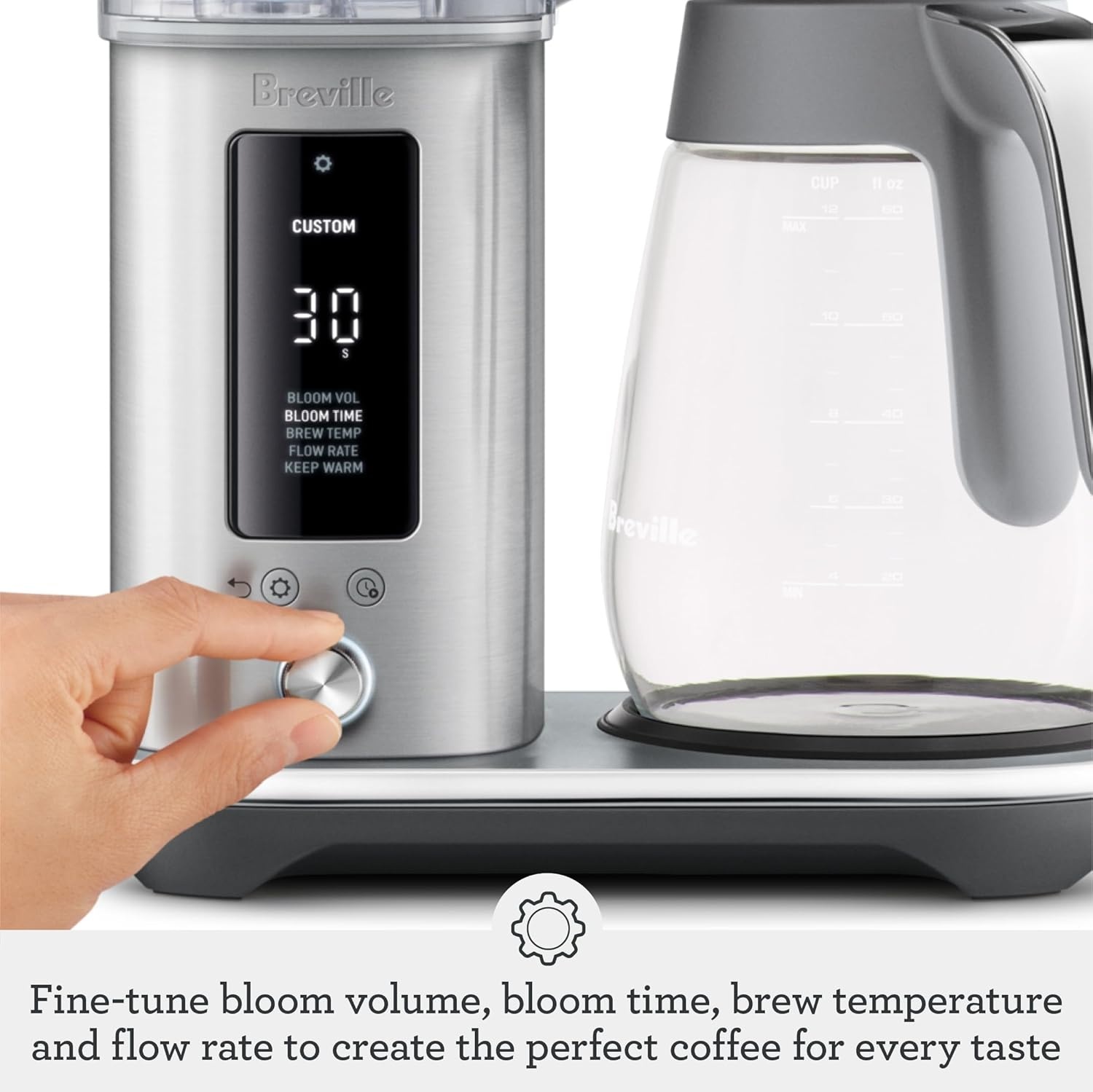 image:imageBreville Luxe Drip Coffee Machine BDC465BSS Brushed Stainless Steel Thermal CarafeOlive Tapenade