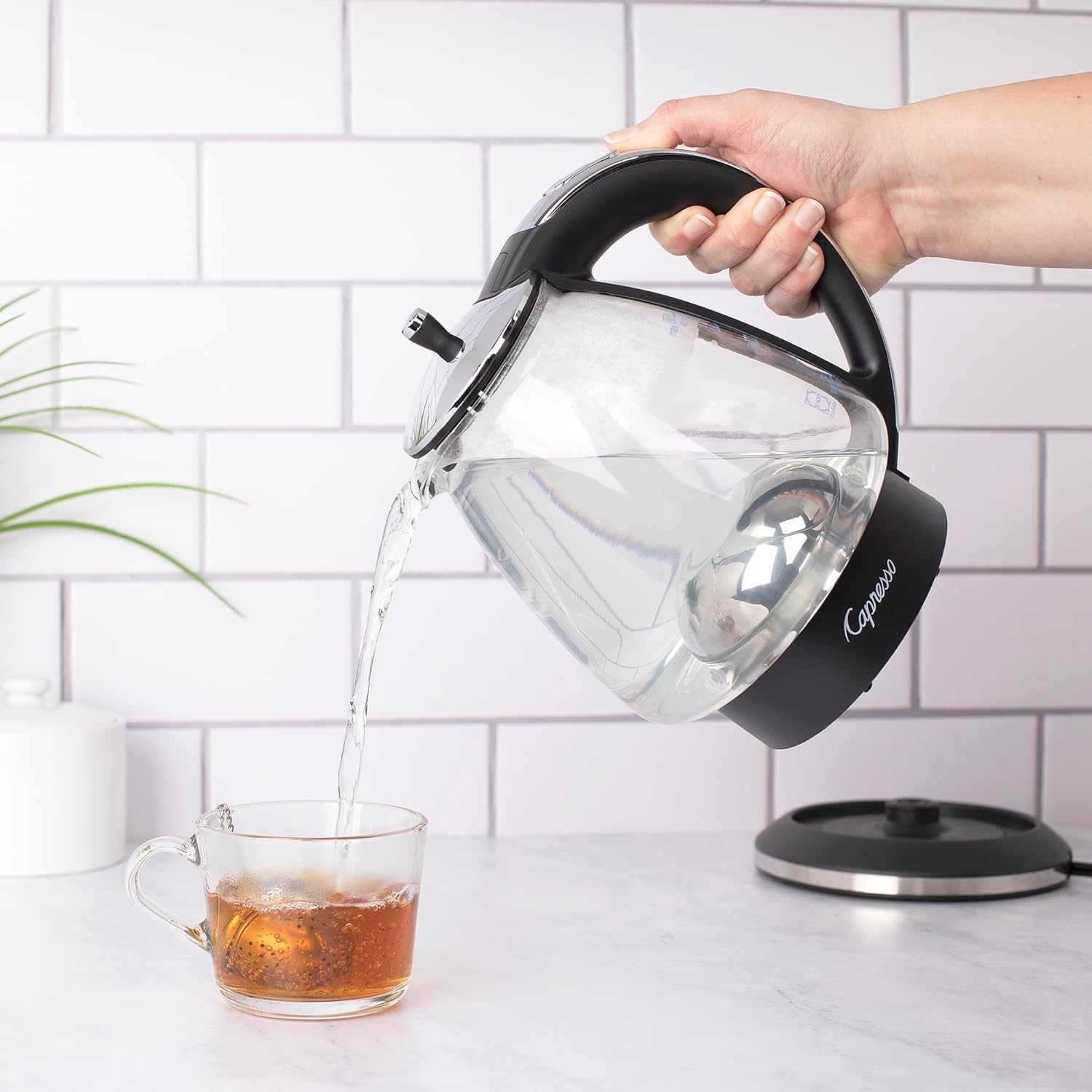 image:imageCapresso H2O Glass RapidBoil Kettle 24003