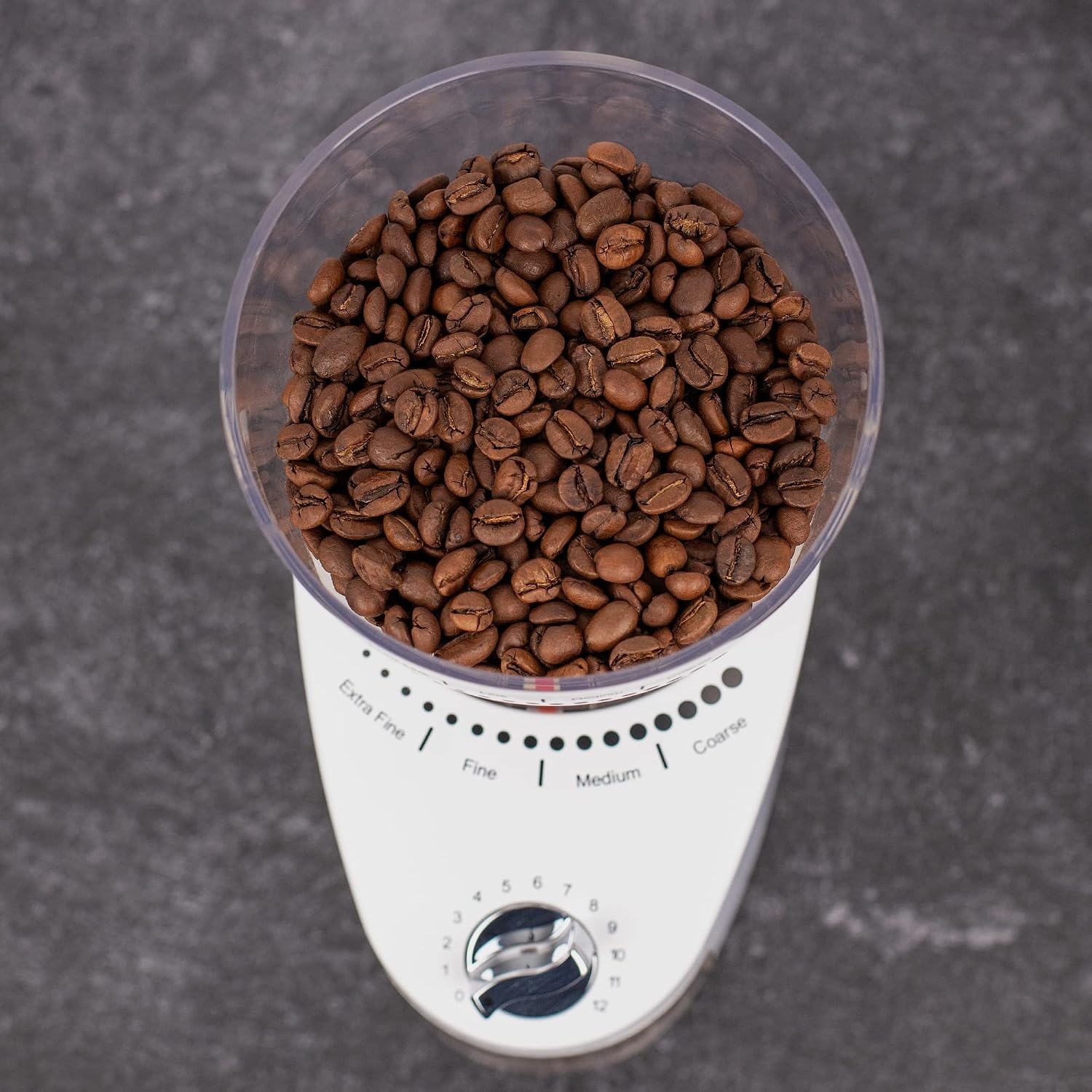 image:imageCapresso Infinity Plus Conical Burr Grinder BlackWhite