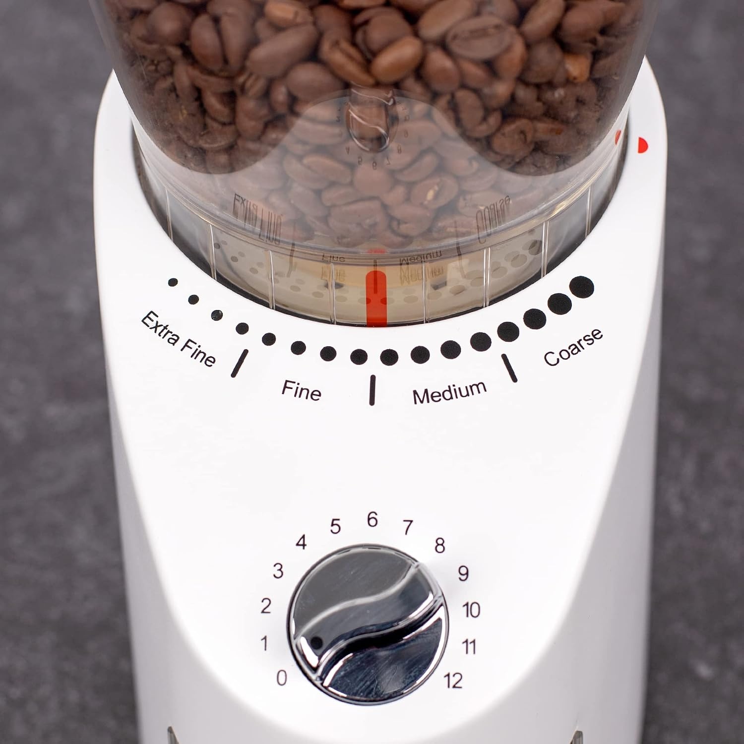 image:imageCapresso Infinity Plus Conical Burr Grinder BlackWhite