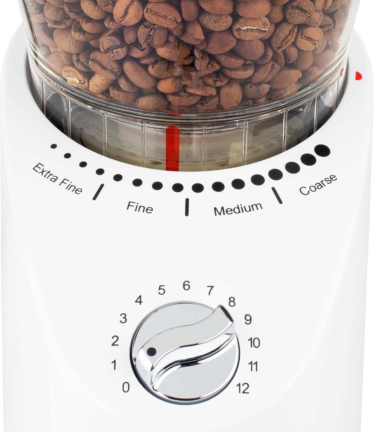 image:imageCapresso Infinity Plus Conical Burr Grinder BlackWhite
