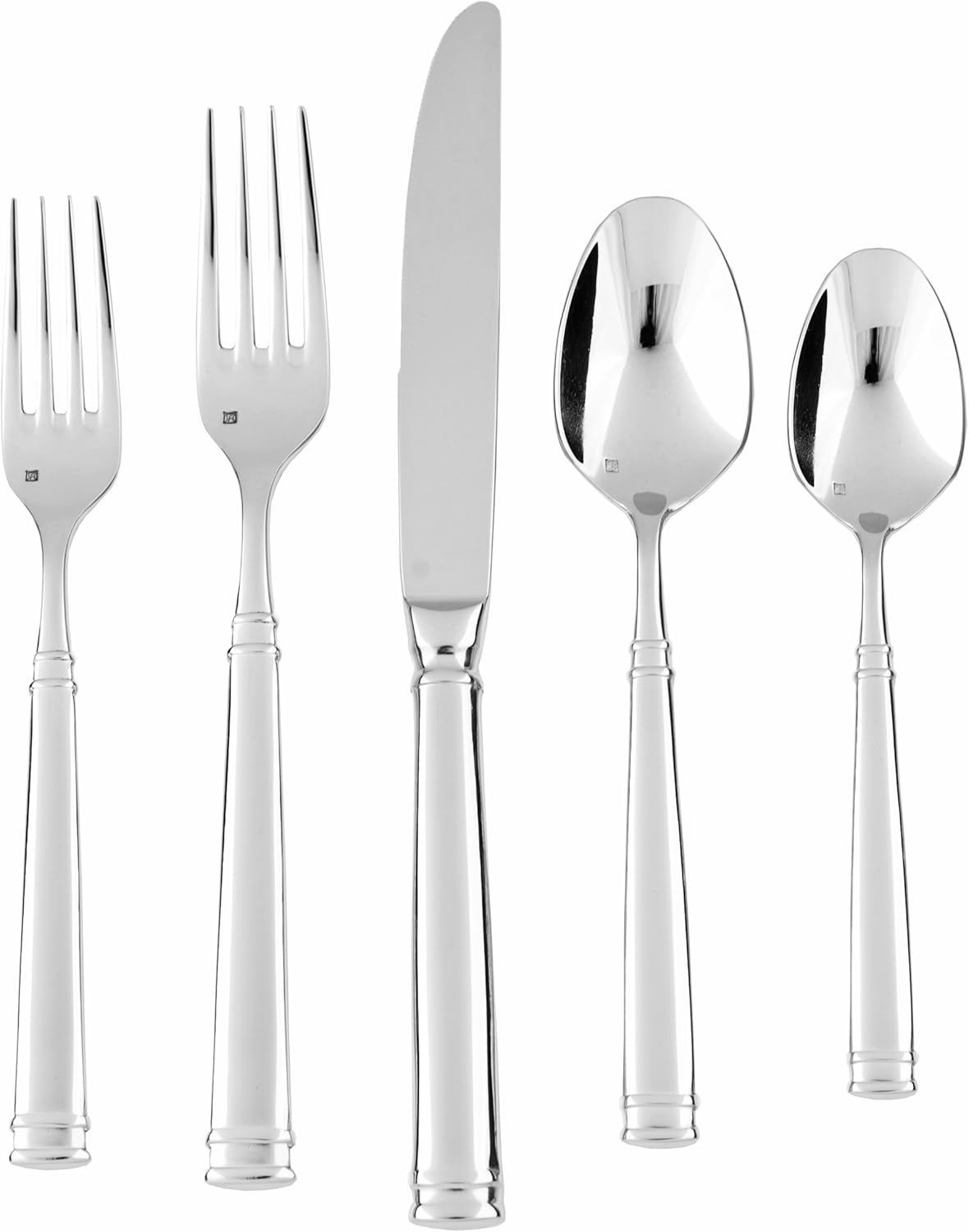 image:imageFortessa Bistro 1810 Stainless Steel Flatware Serving Spoon 89InchSilverServing Fork