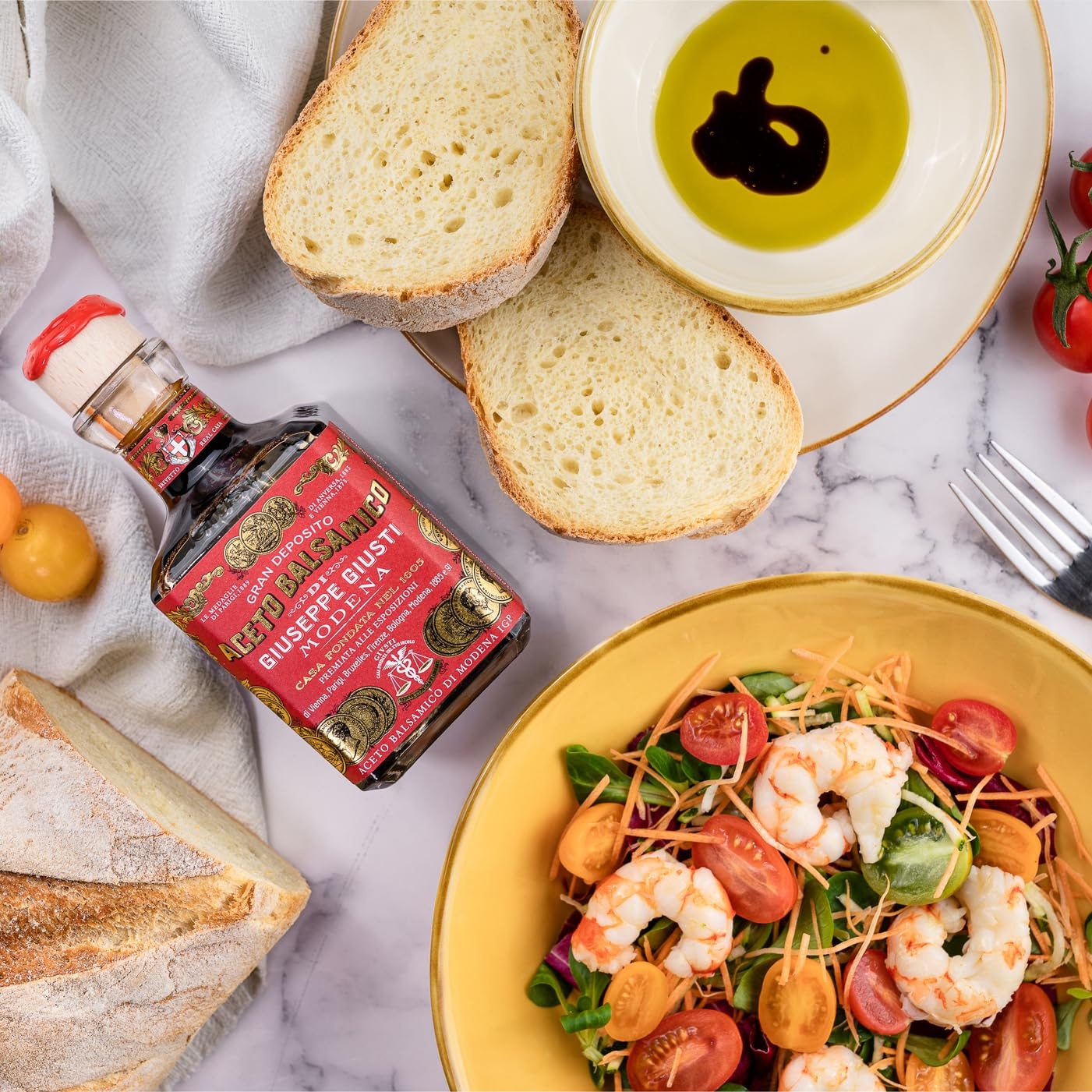 image:imageGiusti Italian Balsamic Vinegar of Modena IGP 3 Gold Medals Rich amp Thick Gran Deposito Aceto Balsamico di Modena for Salads Cheese amp Finishing Touches Made in Italy 845 fl oz250 ml Pack of 1845 Fl Oz Pack of 1