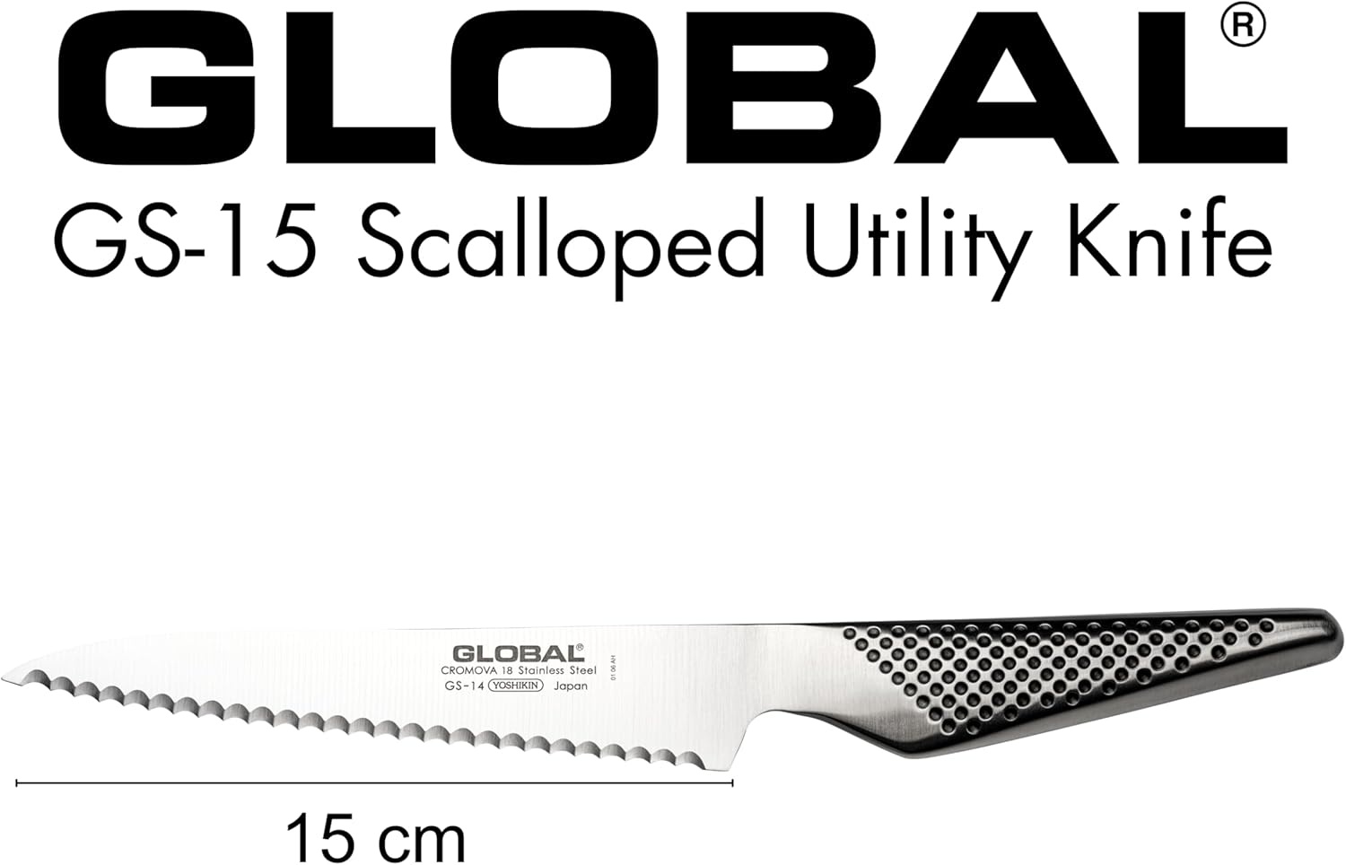 image:imageGlobal 6 Serrated Utility Scallop Knife