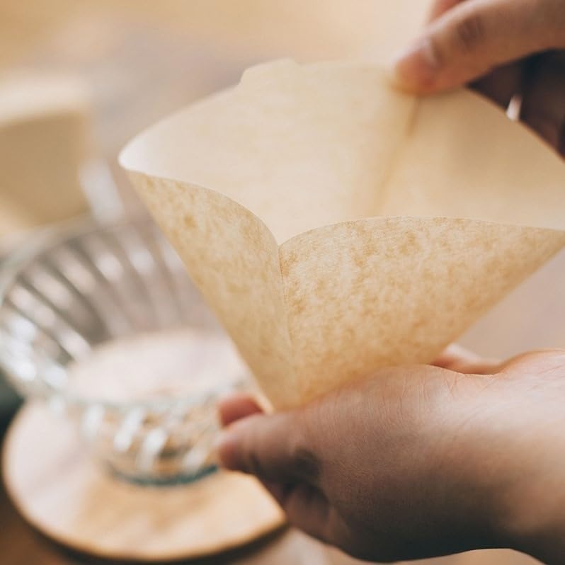 image:imageHario V60 Paper Coffee Filter Size 02 White 40ct BoxNatural
