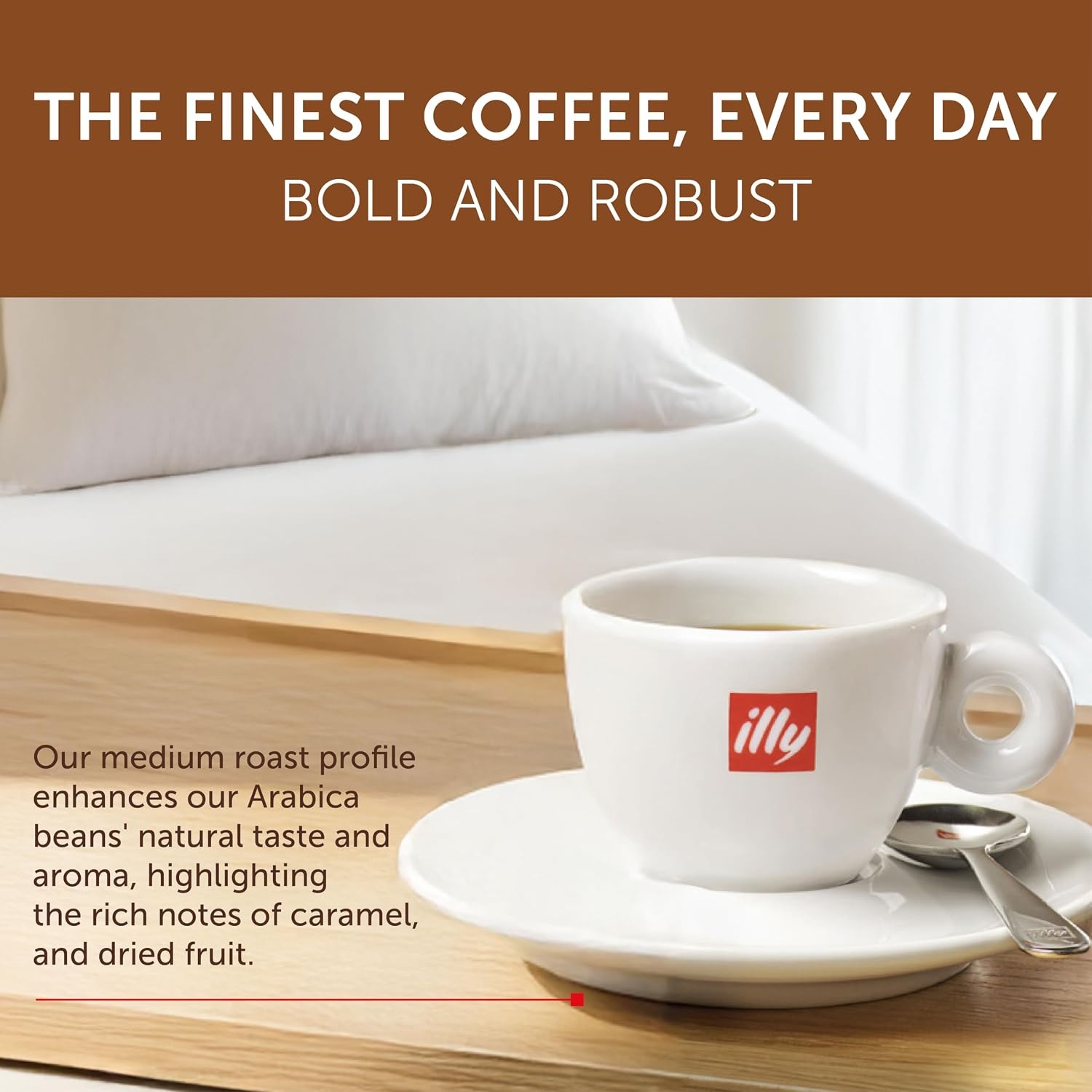 image:imageIlly Caffe Medium Roast Espresso Classico Ground Coffee 88 OZBrasile Regenerative Agriculture