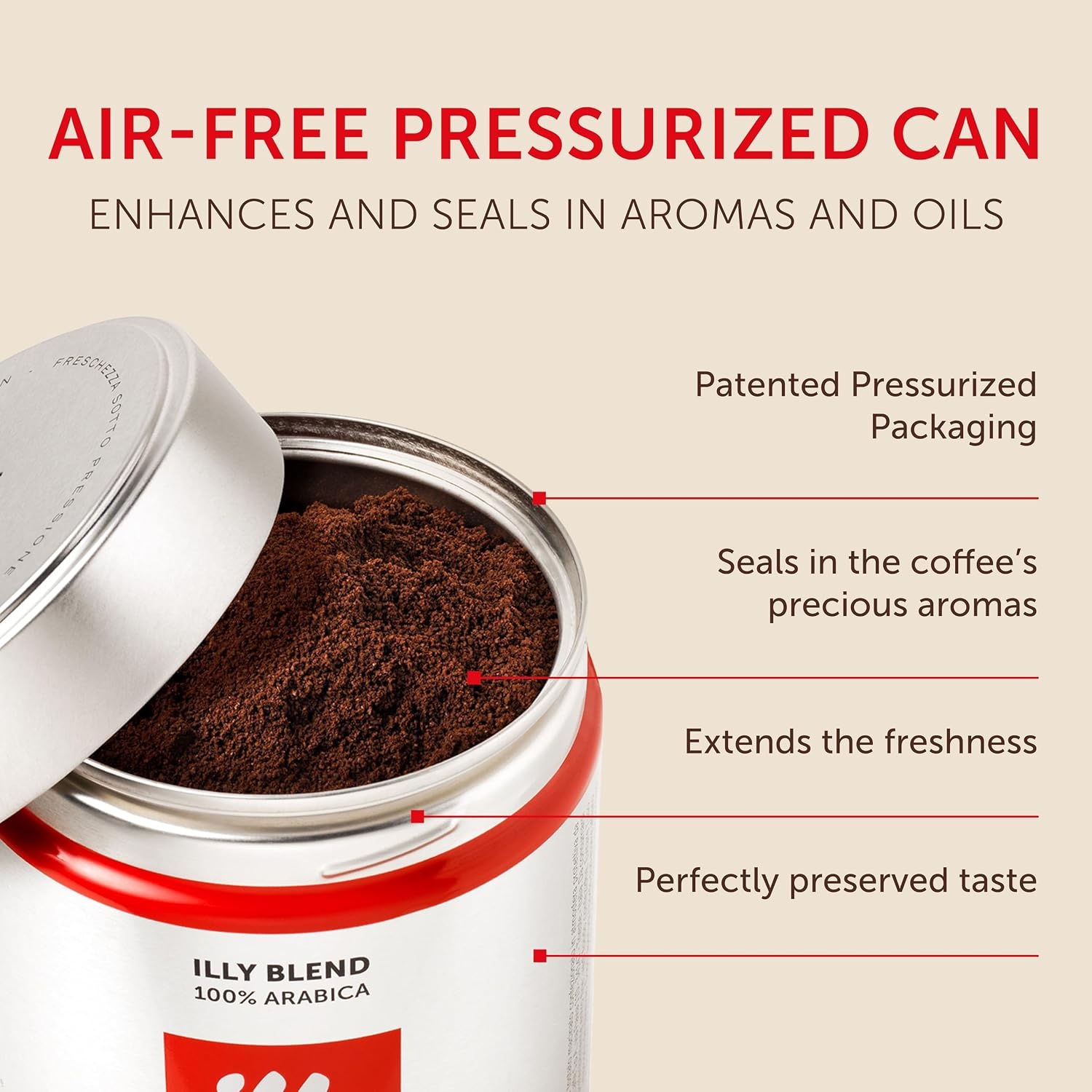 image:imageIlly Caffe Medium Roast Espresso Classico Ground Coffee 88 OZClassico Medium Roast Ground Moka