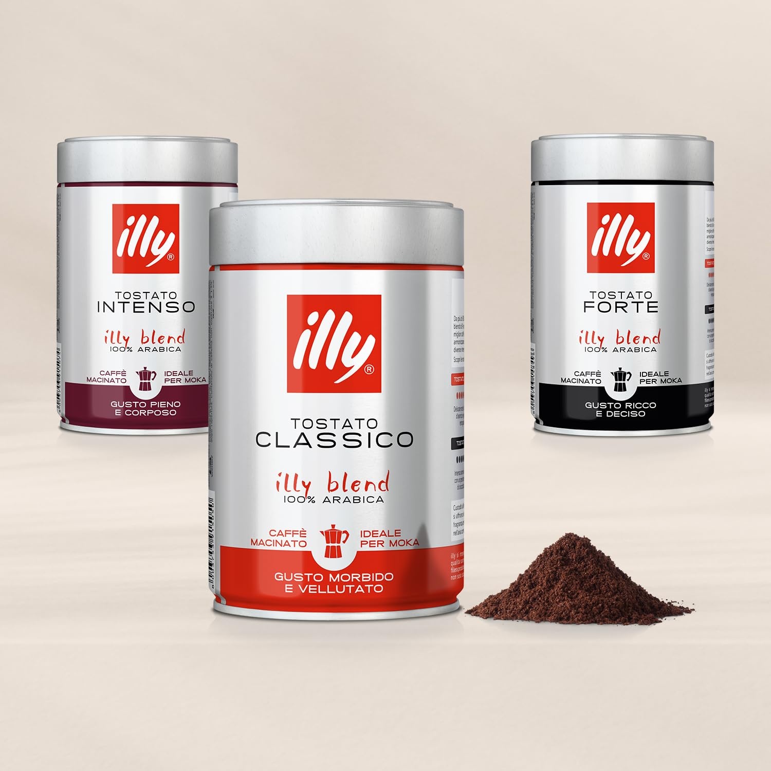 image:imageIlly Caffe Medium Roast Espresso Classico Ground Coffee 88 OZClassico Medium Roast Ground Moka