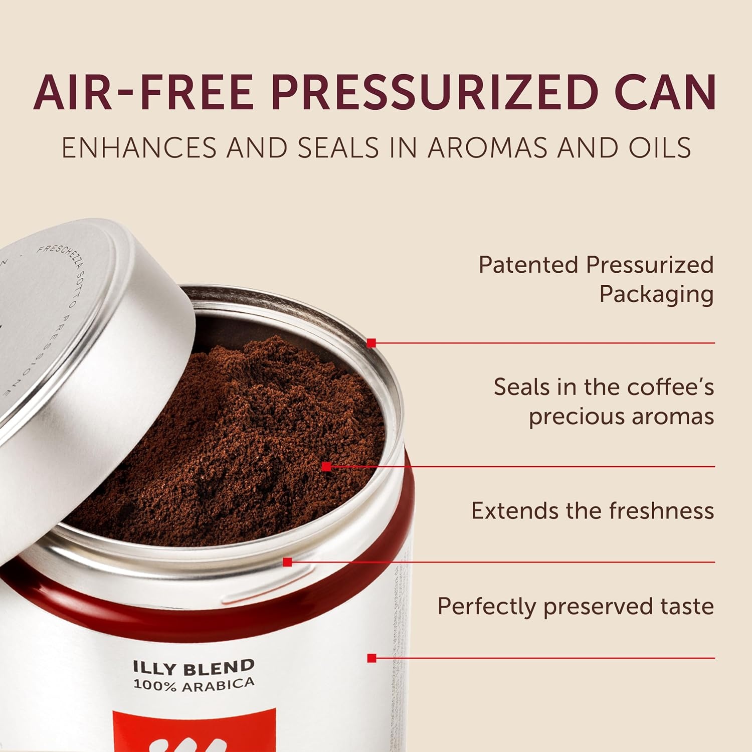 image:imageIlly Caffe Medium Roast Espresso Classico Ground Coffee 88 OZIntenso Bold Roast Ground Drip