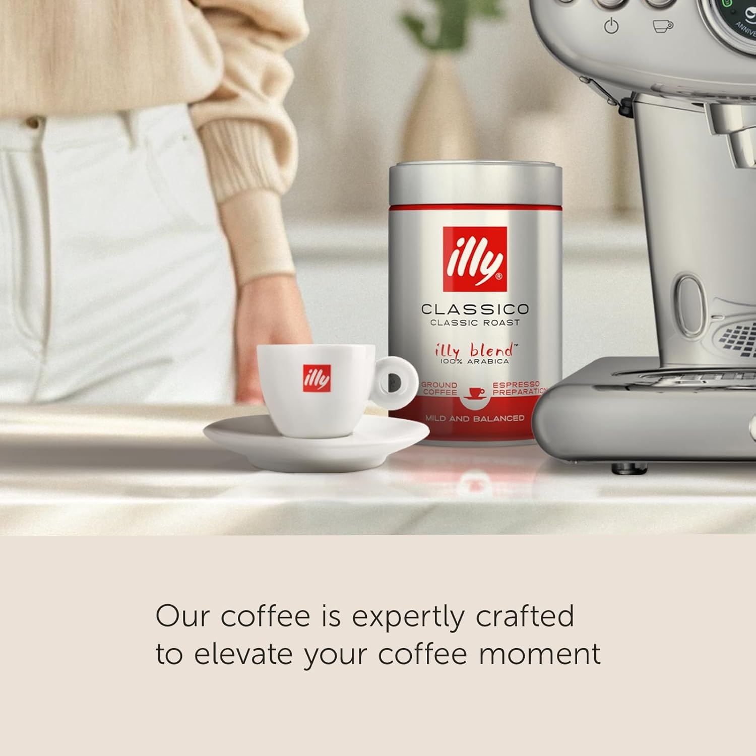 image:imageIlly Caffe Medium Roast Espresso Classico Ground Coffee 88 OZIntenso Bold Roast Ground Espresso