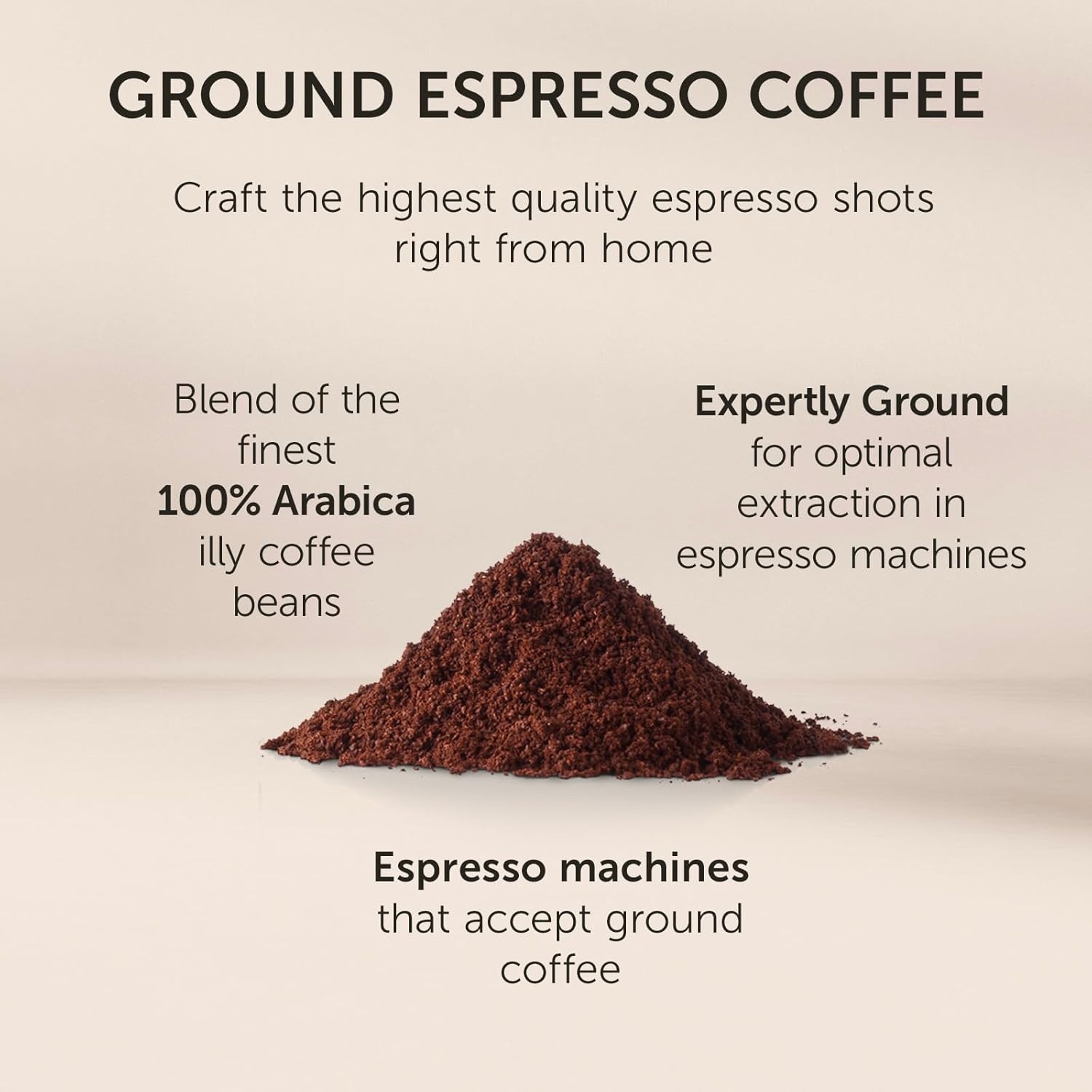 image:imageIlly Caffe Medium Roast Espresso Classico Ground Coffee 88 OZIntenso Bold Roast Ground Espresso