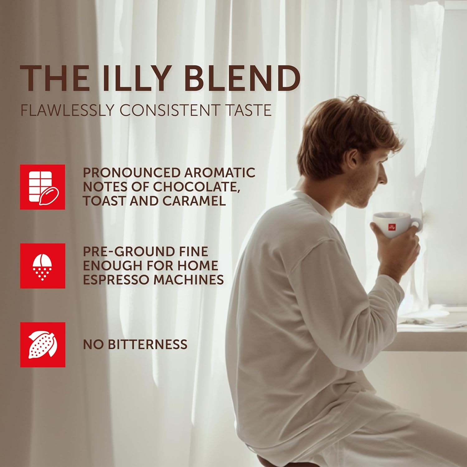 image:imageIlly Caffe Medium Roast Espresso Classico Ground Coffee 88 OZIntenso Bold Roast Ground Moka