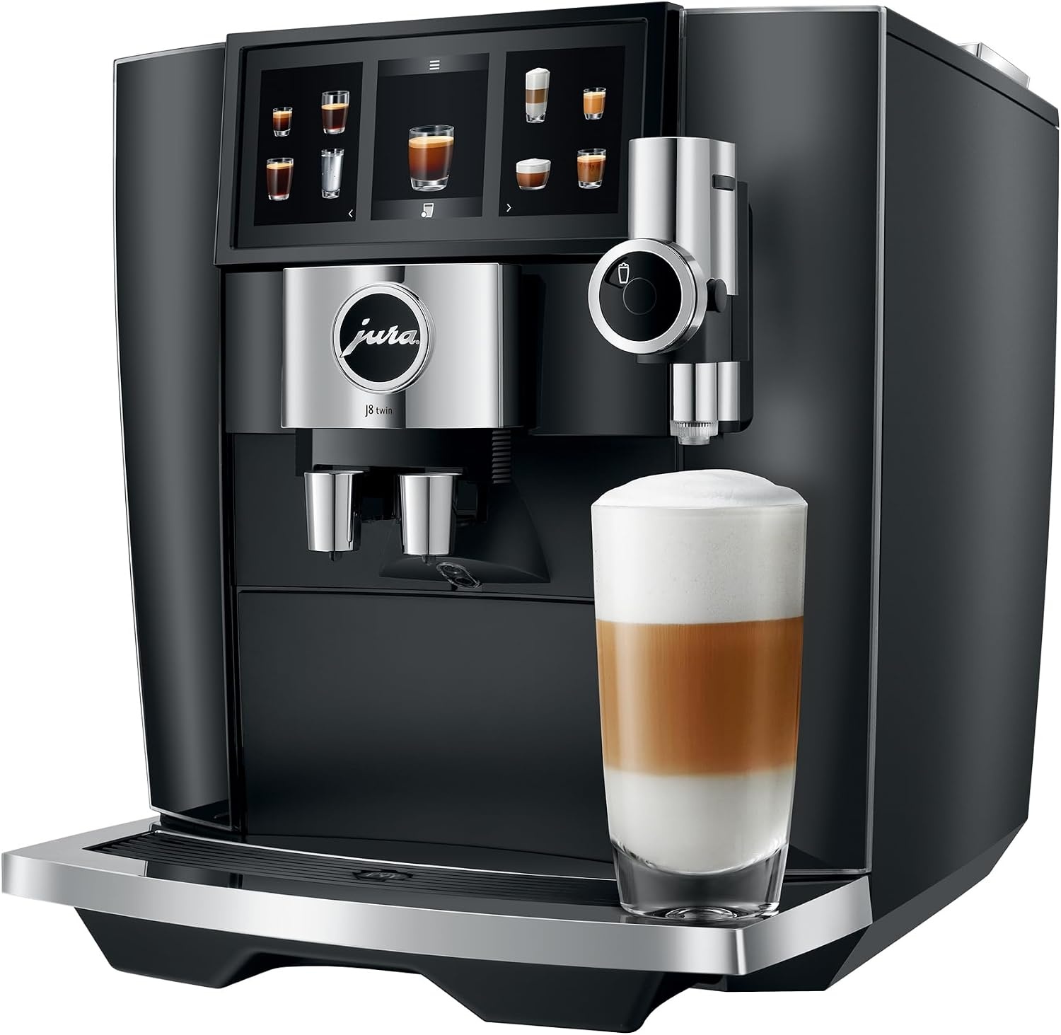 image:imageJura J8 twin Diamond Black 15658 Automatic Coffee Machine