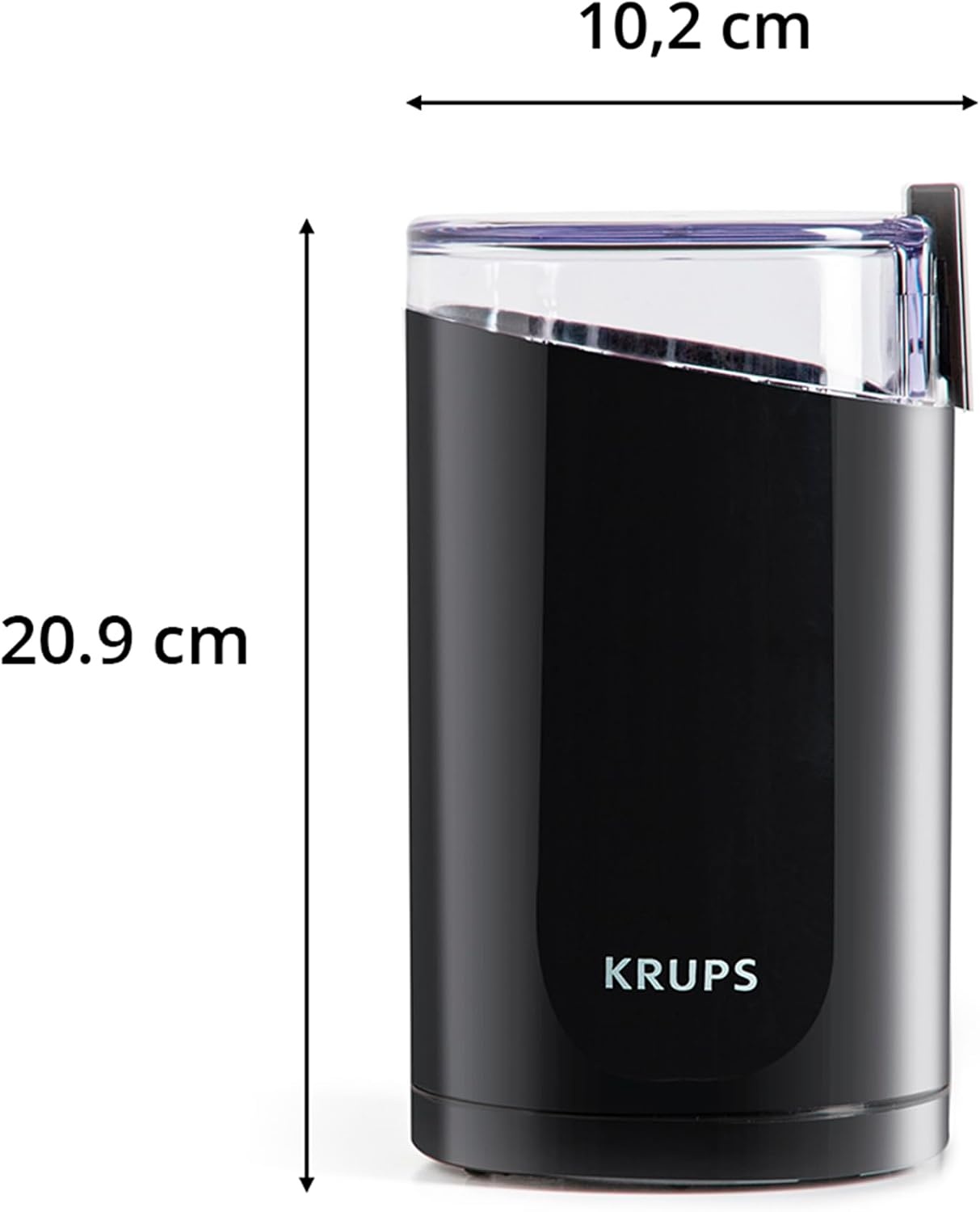 image:imageKRUPS Precision Electric Coffee Grinders 3 oz Capacity 200W Motor Stainless Steel Blades for Uniform Grinding of Beans Herb and Nuts Coffee and Spice Grinder Electric BlackBlack