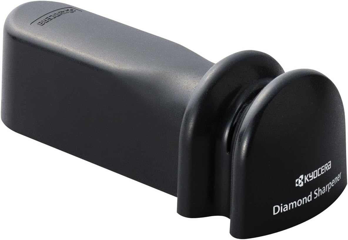 image:imageKyocera Advanced Ceramics Diamond Wheel Knife Sharpener for Ceramic and Steel Knives KYOCERA Manual Knife Sharpener Durable Diamond 1000 Grit Wheel for Precise Ceramic amp Steel Blade Maintenance1
