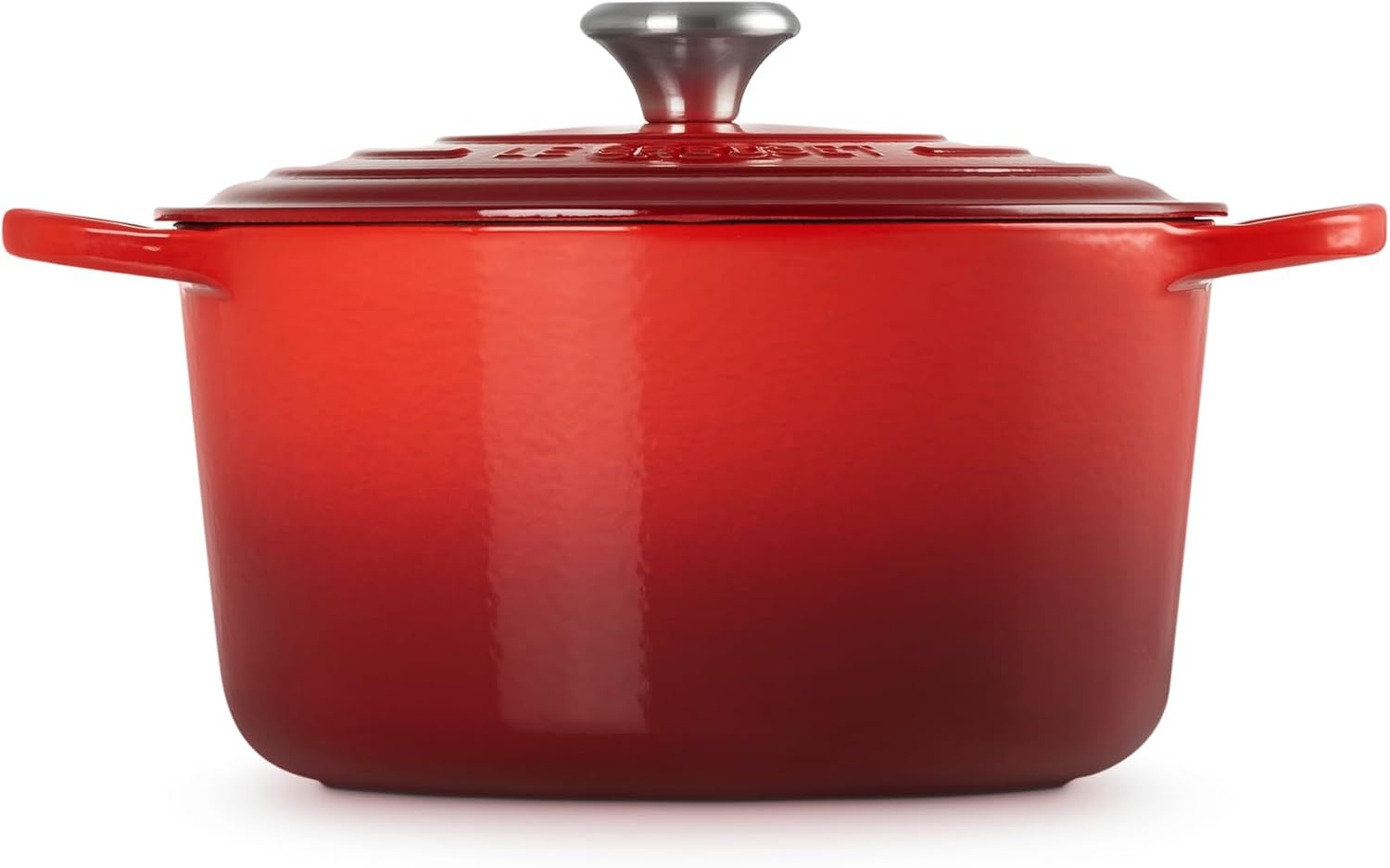 image:imageLe Creuset Enameled Cast Iron Signature Deep Round Oven 65 qt ArtichautCerise