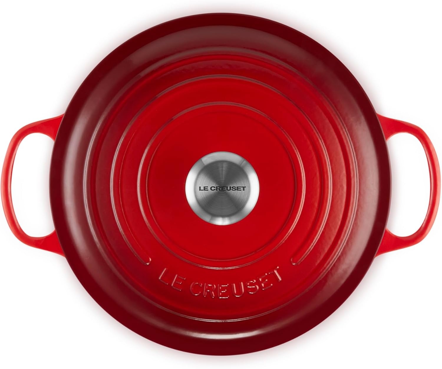 image:imageLe Creuset Enameled Cast Iron Signature Deep Round Oven 65 qt ArtichautCerise