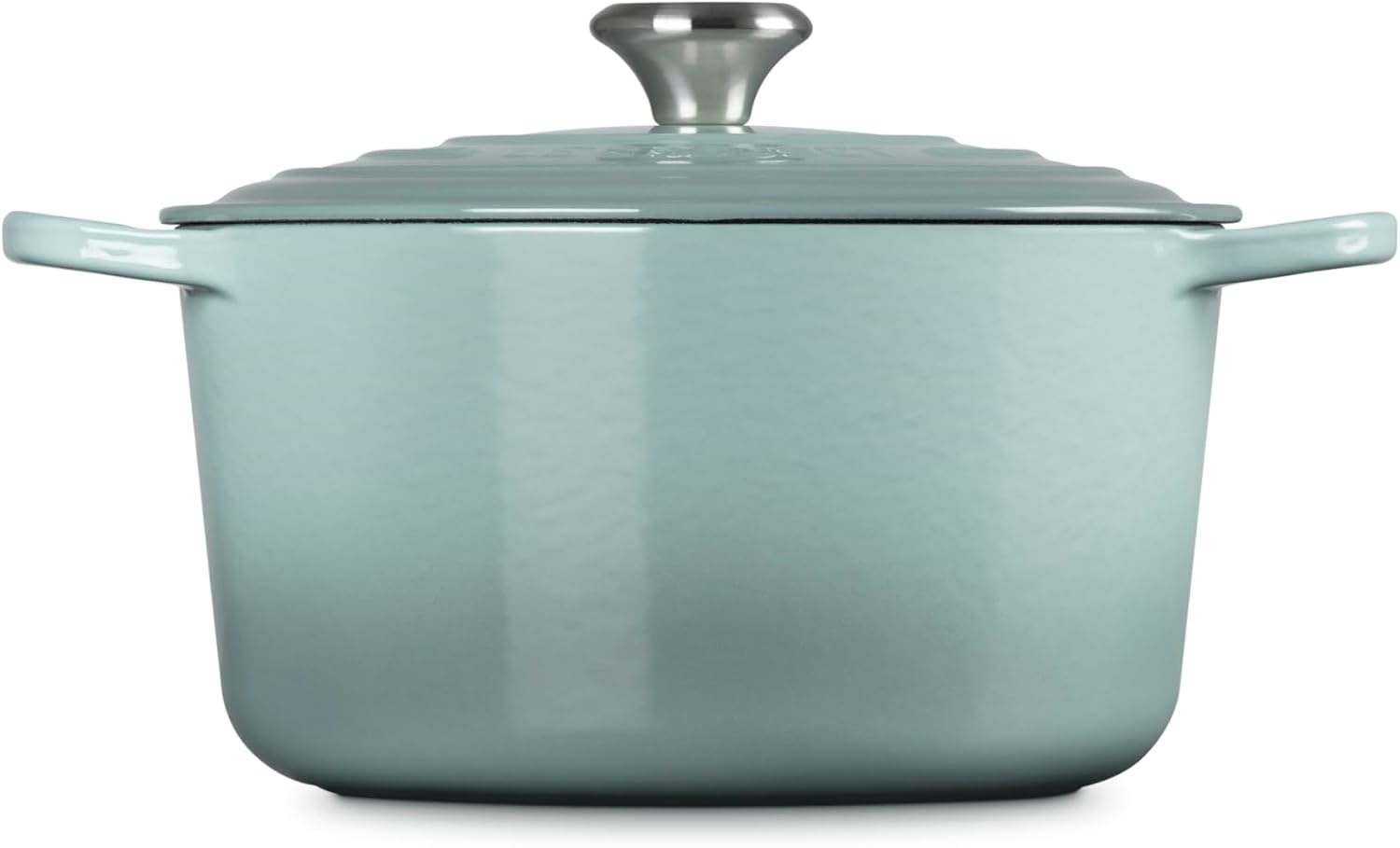 image:imageLe Creuset Enameled Cast Iron Signature Deep Round Oven 65 qt ArtichautSea Salt