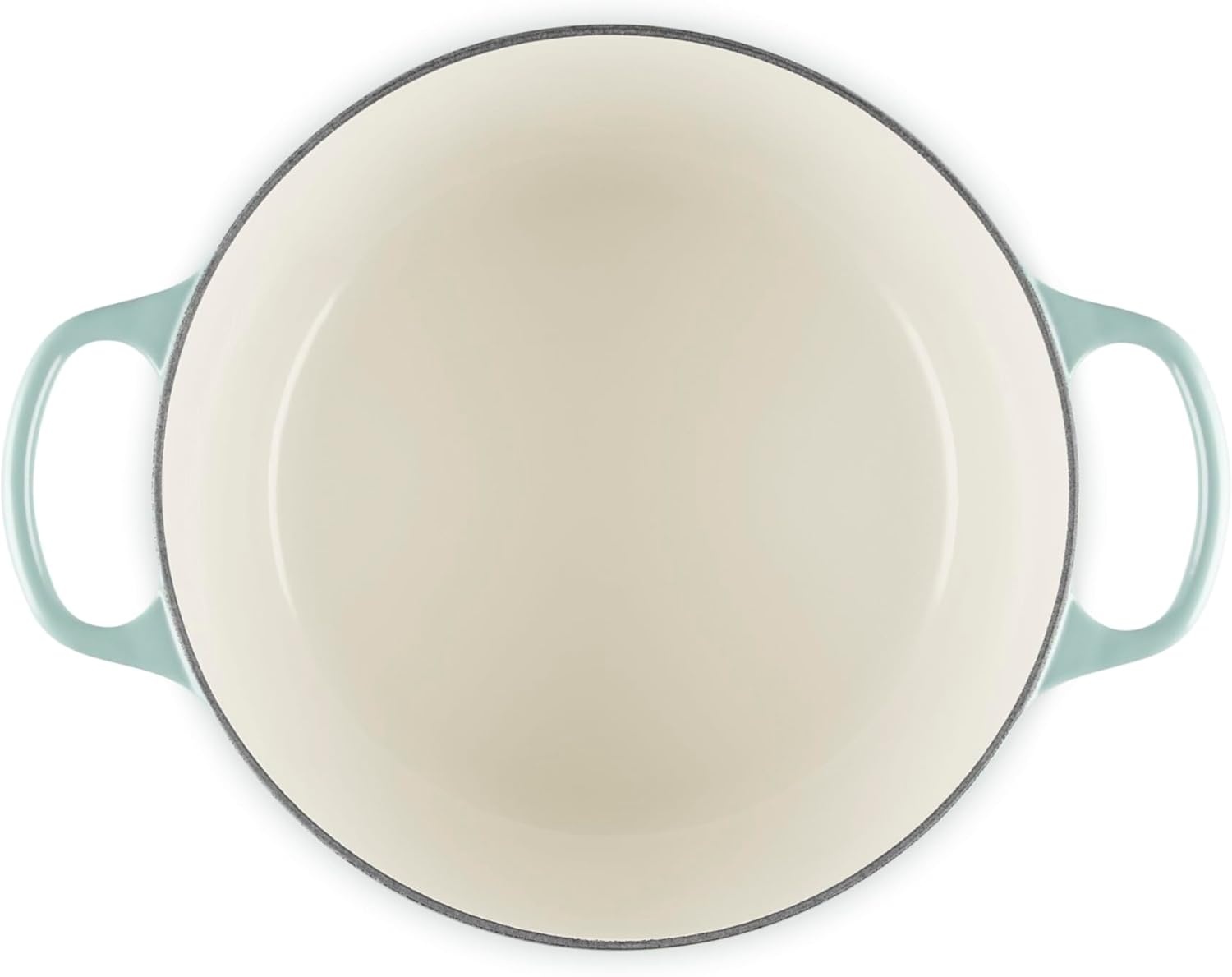 image:imageLe Creuset Enameled Cast Iron Signature Deep Round Oven 65 qt ArtichautSea Salt