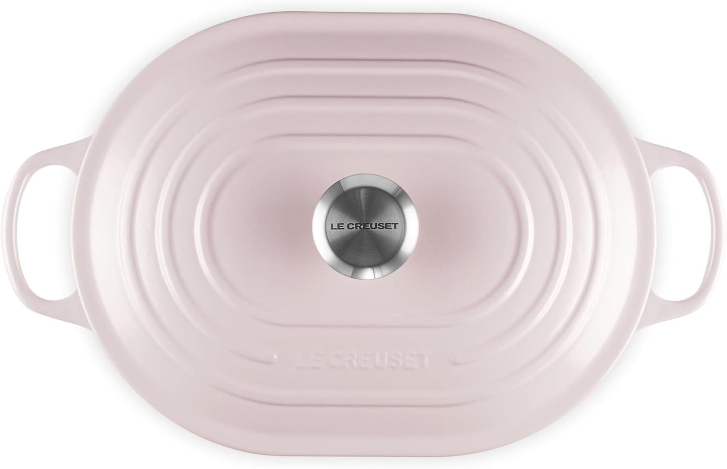 image:imageLe Creuset Enameled Cast Iron Signature Oval Casserole with Lid 375 qt Sea SaltShallot