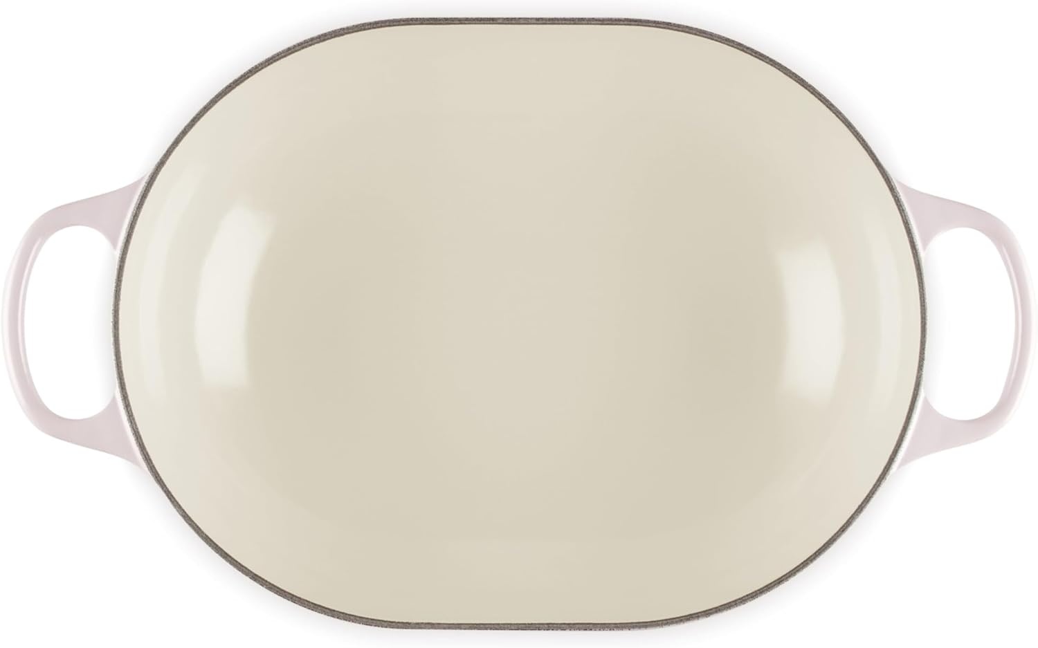 image:imageLe Creuset Enameled Cast Iron Signature Oval Casserole with Lid 375 qt Sea SaltShallot