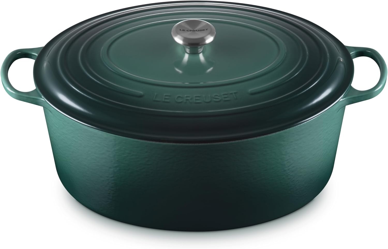 image:imageLe Creuset Enameled Cast Iron Signature Oval Dutch Oven 8 qt CeriseArtichaut