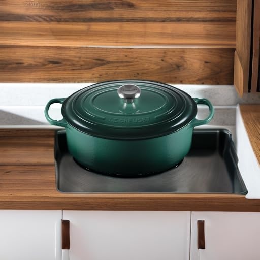 image:imageLe Creuset Enameled Cast Iron Signature Oval Dutch Oven 8 qt CeriseArtichaut