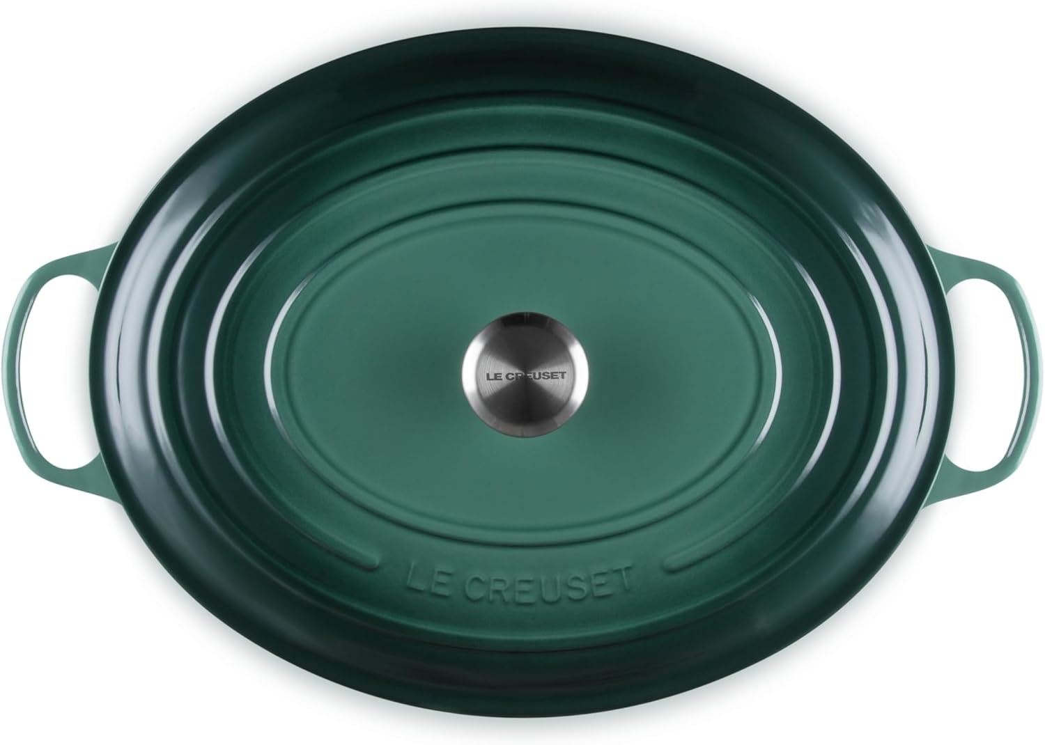 image:imageLe Creuset Enameled Cast Iron Signature Oval Dutch Oven 8 qt CeriseArtichaut